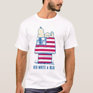 T-shirt Snoopy sur 4 juillet Dog House