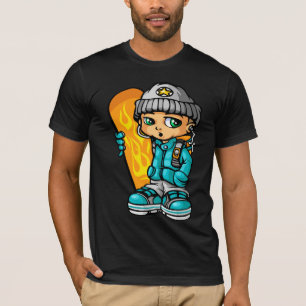 T-shirt Snow boy and mp3