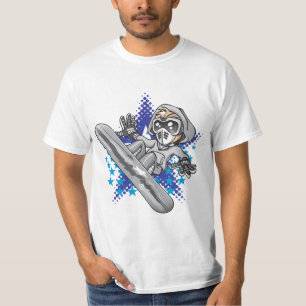 T-shirt Snow boy and stars