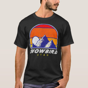 T-shirt Snowbird Utah USA Ski Resort 1980 Retro Gift