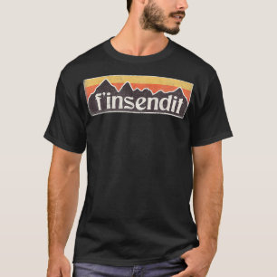 T-shirt Snowboard ski Envoyer le finsendit drôle