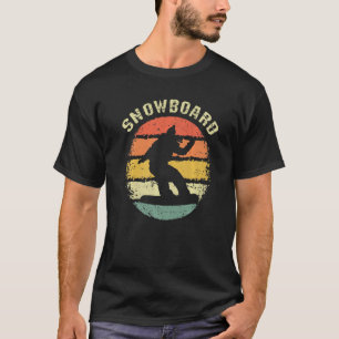 T-shirt Snowboard Ski Snow Winter Sport Ice Snowboa