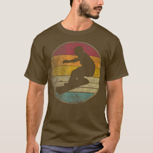 T-shirt Snowboard Ski Vintage