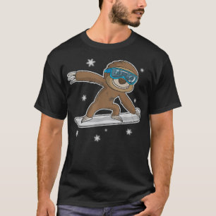 T-shirt Snowboard Sloth Snowboard Snowboard Winter Sp