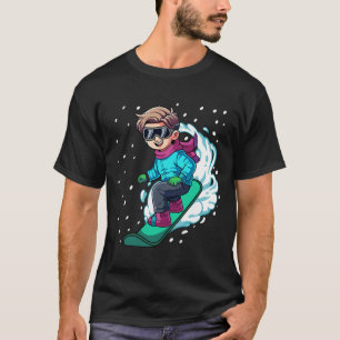 T-shirt Snowboard Snowboard 8