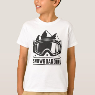 T-shirt Snowboard Snowboard Snowboard Snowboard Idée cadea