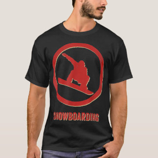 T-shirt Snowboard Sport Vintage Rétro