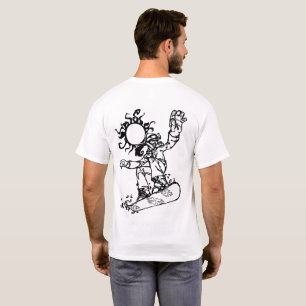 T-shirt Snowboarder Girl