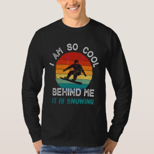 T-shirt Snowboardeur cool  Snowboardeur  Piste de ski  Pla