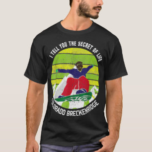 T-shirt SNOWBOARING Retro Cadeau Vintage Pour Snowboarders