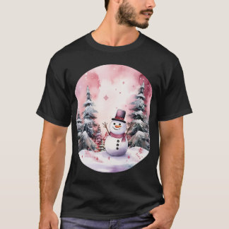 T-shirt Snowman