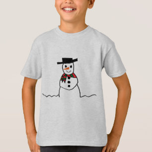 T-shirt Snowman