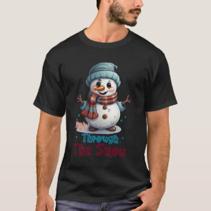 T-shirt Snowman Chic : Elevez votre style avec une Wint jo