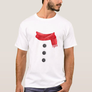 T-shirt Snowman Costume Groupe de jumelage Famille Noël Xm
