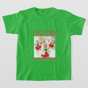 T-shirt Snowman Cupcakes 2