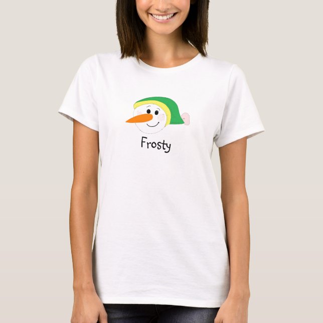 T-shirt Snowman Delft (Devant)