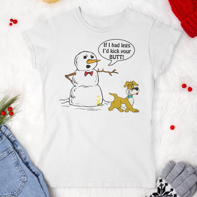 T-shirt Snowman Joke (Créateur téléchargé)