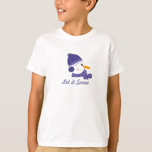 T-shirt Snowman - Let it Snow