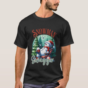 T-shirt Snowman Swagger Christmas Eve