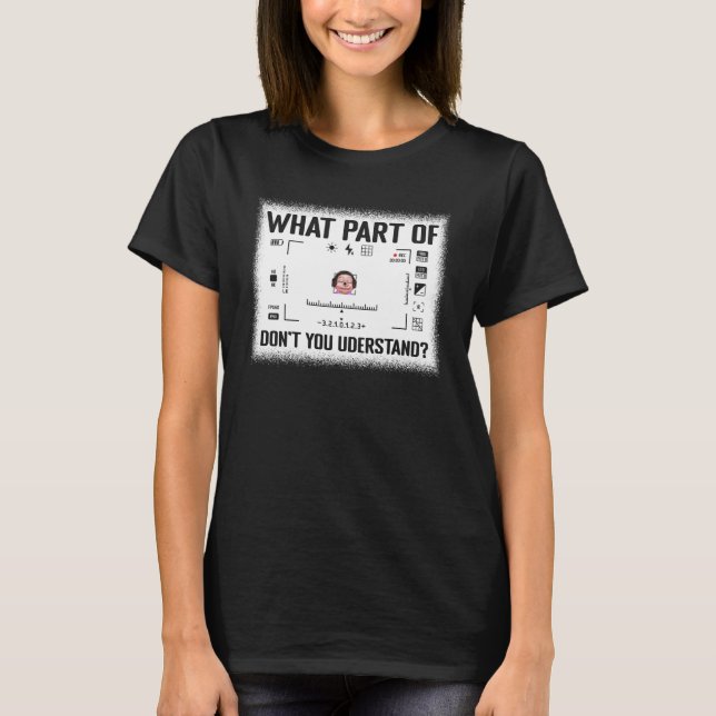 T-shirt Snowmobile - Don't Follow Me Funny Saying Motor (Devant)