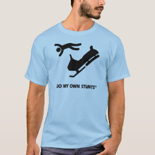 T-shirt Snowmobile mes propres cascades