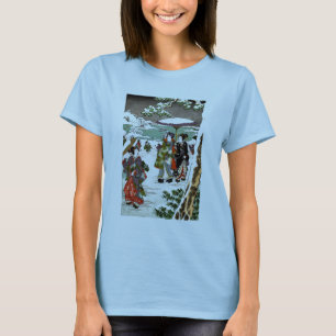 T-shirt Snowscape japonais