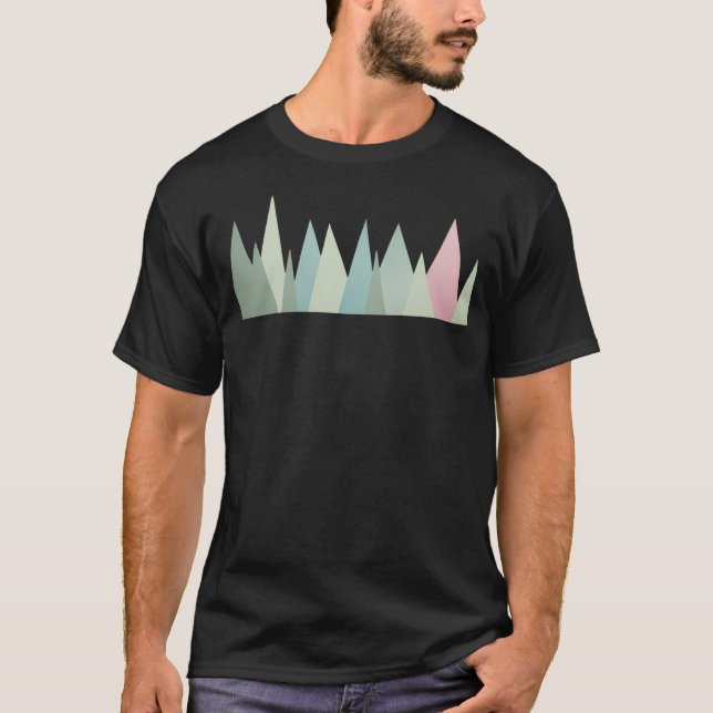 T-shirt Snowy Mountains Active (Devant)