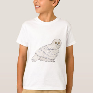 T-shirt Snowy Owl bird species wildlife art