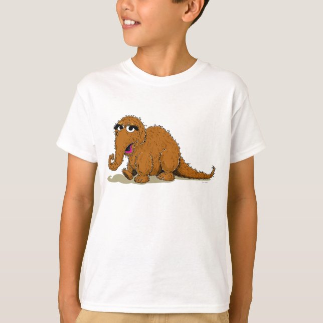 T-shirt Snuffleupagus vintage (Devant)