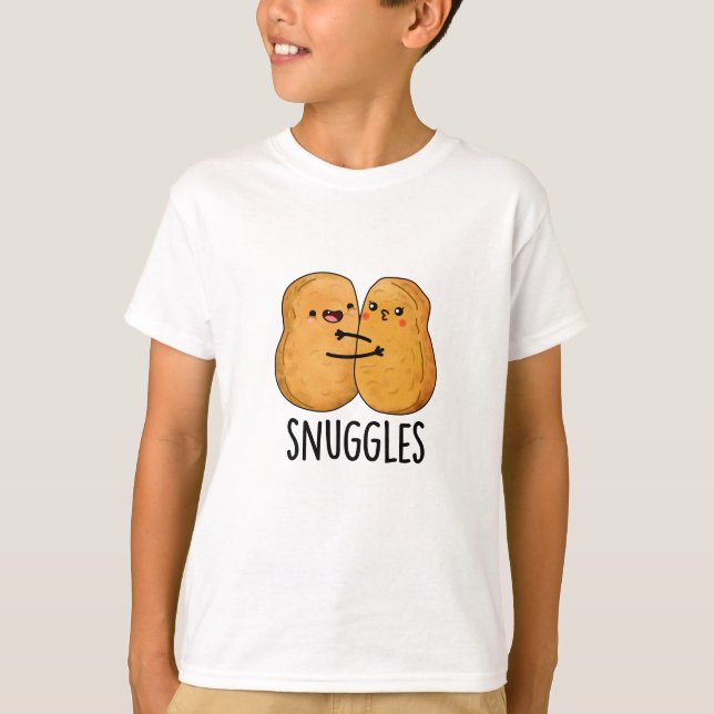 T-shirt Snuggys Drôle Nugget Couple Pun (Devant)
