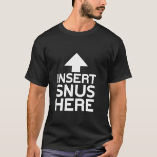 T-shirt Snus Insérer un sermon suédois