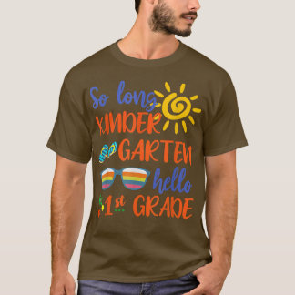 T-shirt So Long Kindergarten Hello 1ère année Stitude ense