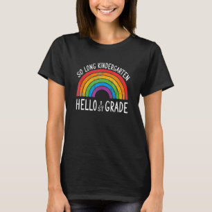 T-shirt So Long Kindergarten Hello Été Enseignant Étudiant