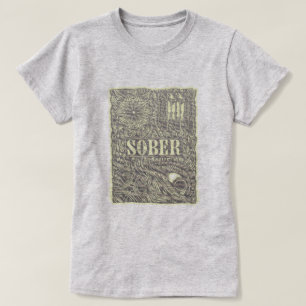 T-shirt Sober Etched affiche détaillée