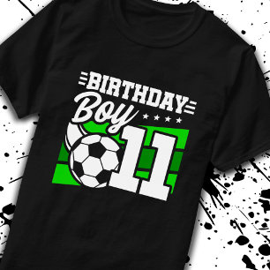 T-shirt Soccer Anniversaire - 11 ans Garçon - 11e annivers