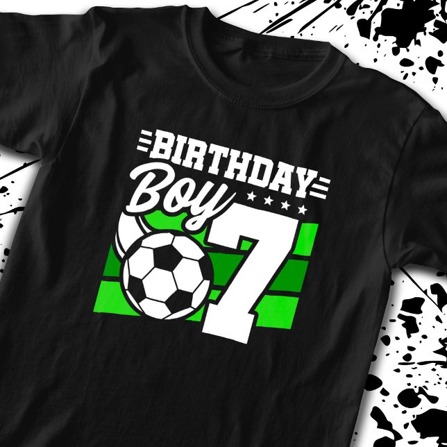 T-shirt Soccer Anniversaire - Garçon de 7 ans - 7e Anniver (Créateur téléchargé)
