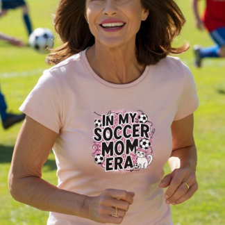 T-shirt Soccer Chat Maman Era