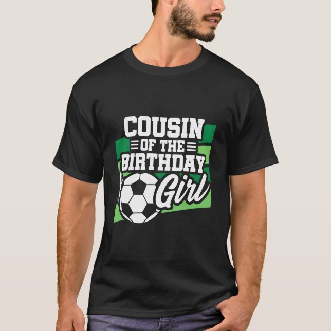 T-shirt Soccer Cousin Soccer (Devant)