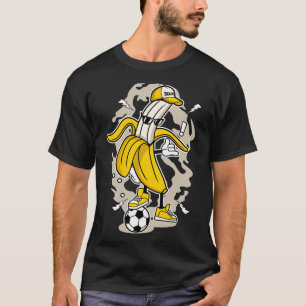T-SHIRT SOCCER DE LA RUE BANANA