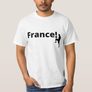 T-shirt Soccer France, personnalisable