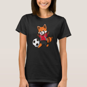 T-shirt Soccer Panda rouge no 3