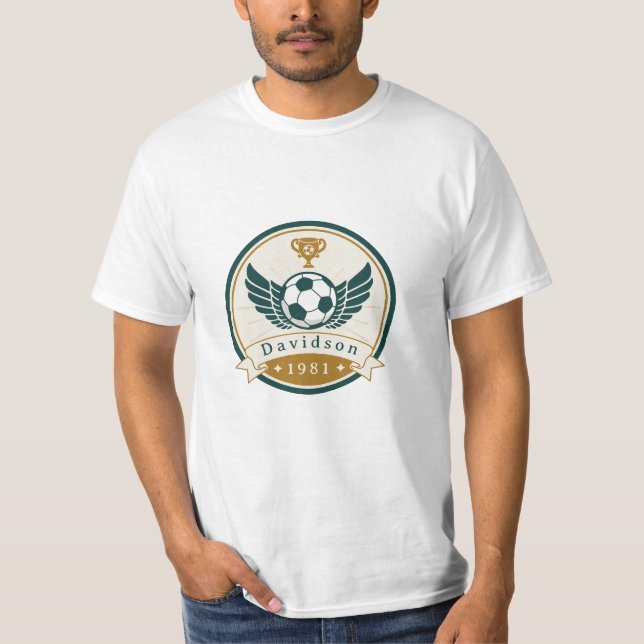 T-Shirt - Soccer - Personalized - Add Name (Front)