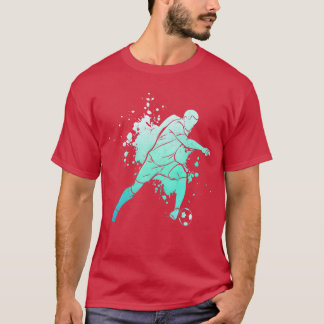 T-shirt Soccer Player Men Boys Sports Soccer vintage gift