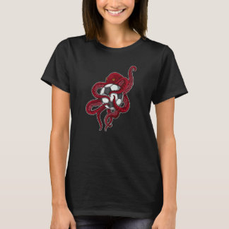 T-shirt Soccer Sport Octopus Bras Enveloppés Autour De Soc