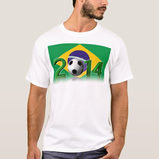 T-shirt Soccer World Cup 2014 (Devant)