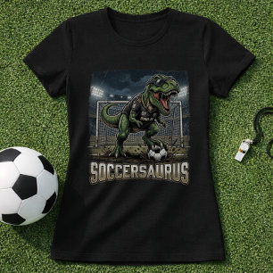 T-shirt Soccersaurus Gardien de but Dino