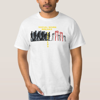 T-shirt Social work breaks barriers