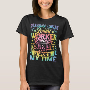 T-shirt Social Worker Vêtements School Social Worker Appre