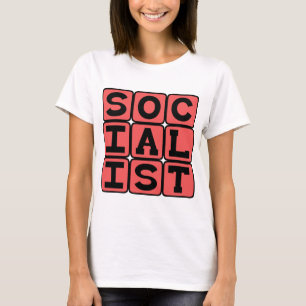T-shirt Socialiste, Affiliation politique