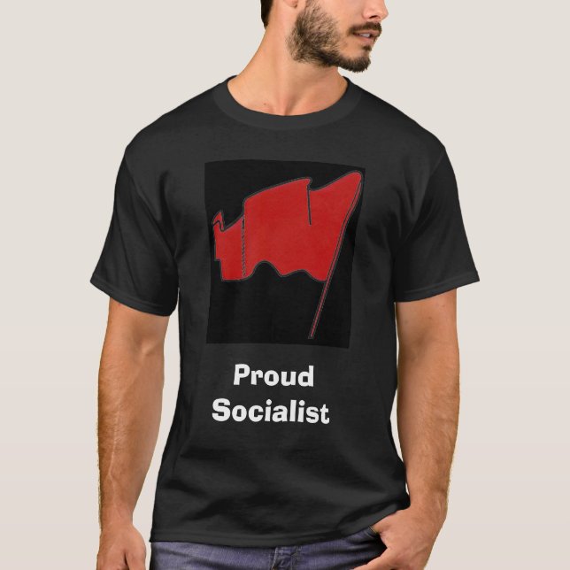 T-shirt Socialiste fier (Devant)